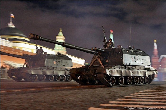Không khí chuẩn bị cho Ngày chiến thắng 9/5 đang diễn ra rất sôi động tại thủ đô Moscow.